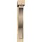 Ekena Millwork Funston Block Rough Sawn Bracket w/ Offset Brace, Douglas Fir, 6"W x 32"D x 38"H BKT0604X32X38FST05RDF - alternate 3